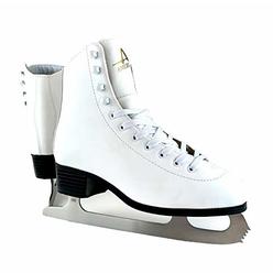 American Athletic Shoe Co. American Athletic Shoe Women's Tricot Lined Ice Skates, White, 6 (52206)