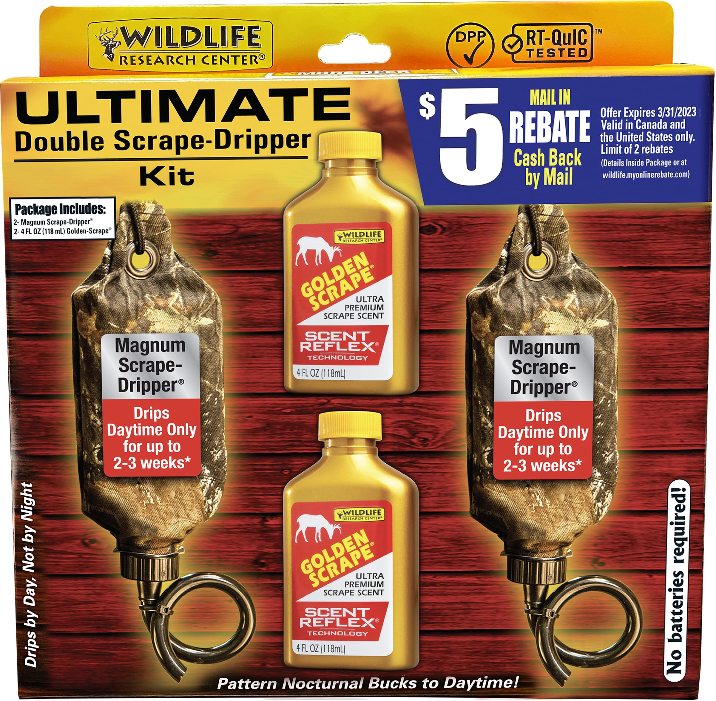 Wildlife Research Center Ultimate Double Dripper Combo, Camo, 4 oz, 392