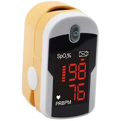 Concord Health Supply Concord Topaz Fingertip Pulse Oximeter with Reversible Display, Carrying Case and Lanyard