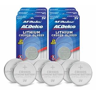 Powermax AC661 ACDelco CR2025 3V Lithium Coin Cell Battery, Watch and  Electronics Button Batteries, 6-Count