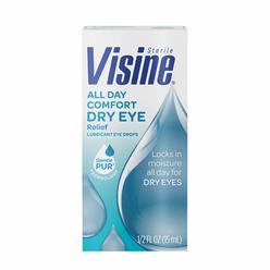 Visine All Day Comfort Dry Eye Relief Eye Drops for Up to 10 Hrs of Comfort, 0.5 fl. oz