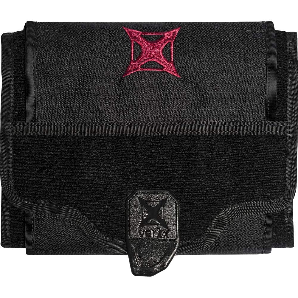 Vertx Pouch for Tactical Gear, Survival, Backpack Accessories, EDC Camping Hiking Hunting Tools with Inside Zipper Pouch, Black,