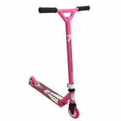 Pulse Performance Products KR2 Freestyle Scooter - Beginner Kick Pro Scooter for Kids - Pink , 7.1 x 29.1 x 12.2"