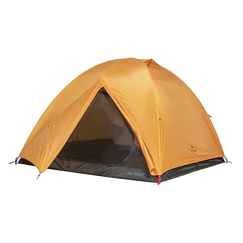 TETON Sports Mountain Ultra Tent; 3 Person Backpacking Dome Tent for Camping; Yellow (2007YL)