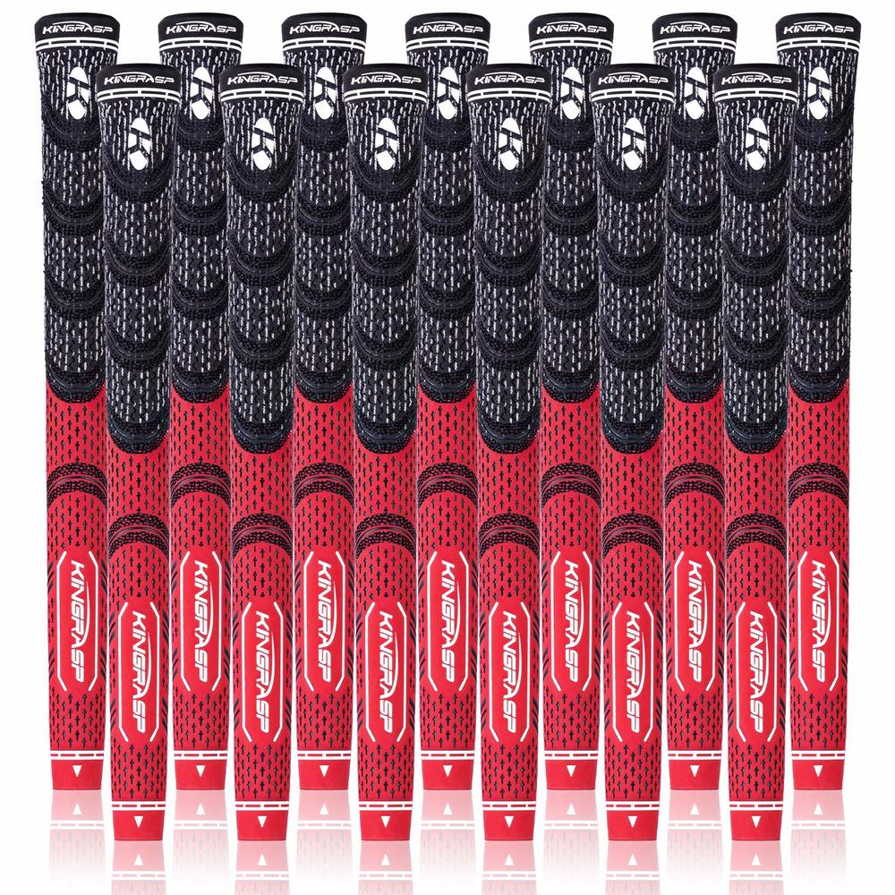 Lehui KINGRASP Golf Grips, Standard/Midsize, Golf Grips Set of 13(Free 13 Tapes), Anti-Slip Rubber Golf Club Grips, 8Colors Opti