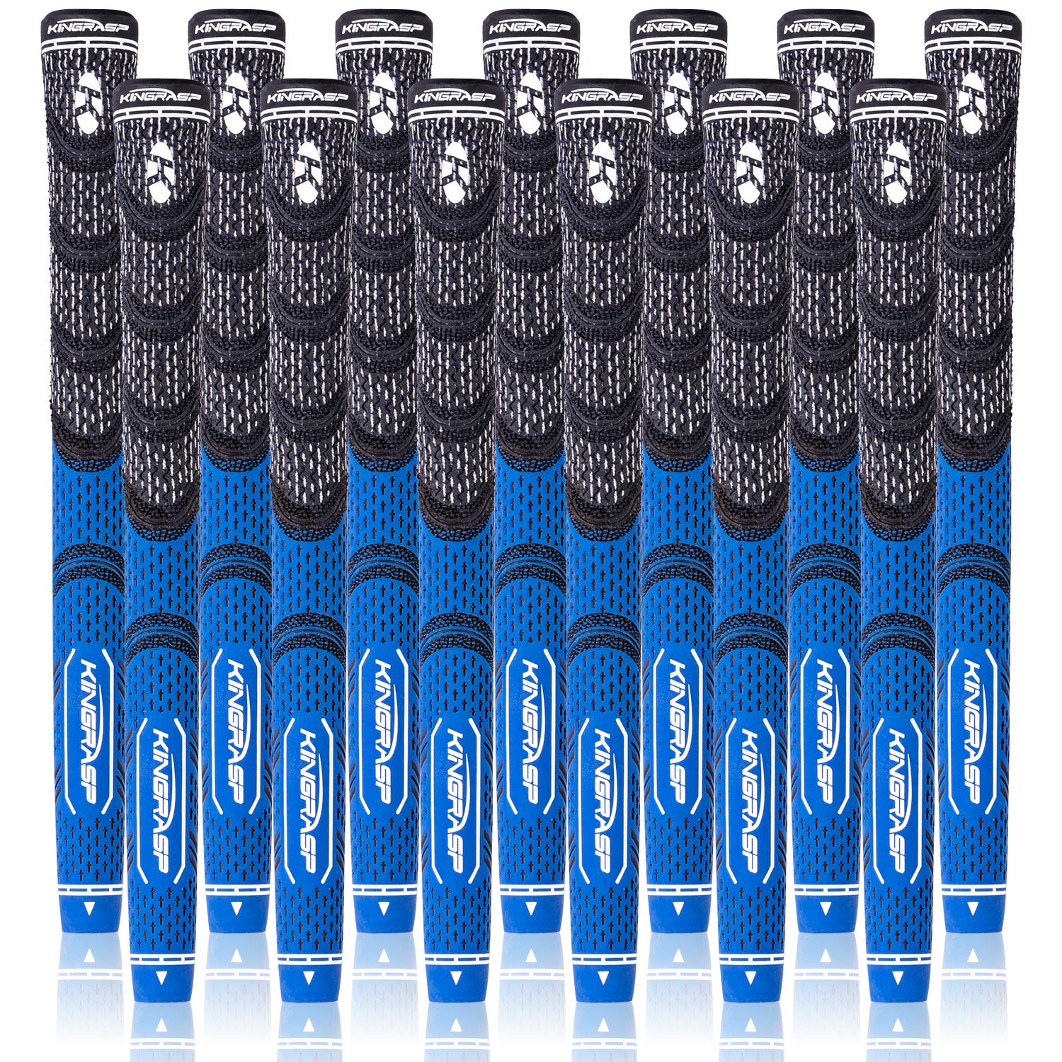 Lehui KINGRASP Golf Grips, Standard/Midsize, Golf Grips Set of 13(Free 13 Tapes), Anti-Slip Rubber Golf Club Grips, 8Colors Opti
