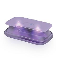 Homedics UV Clean Portable Sanitizer - Rechargeable UV Light Sanitizer and Sterilizer Box - Kills 99.9% of Airborne Contaminates