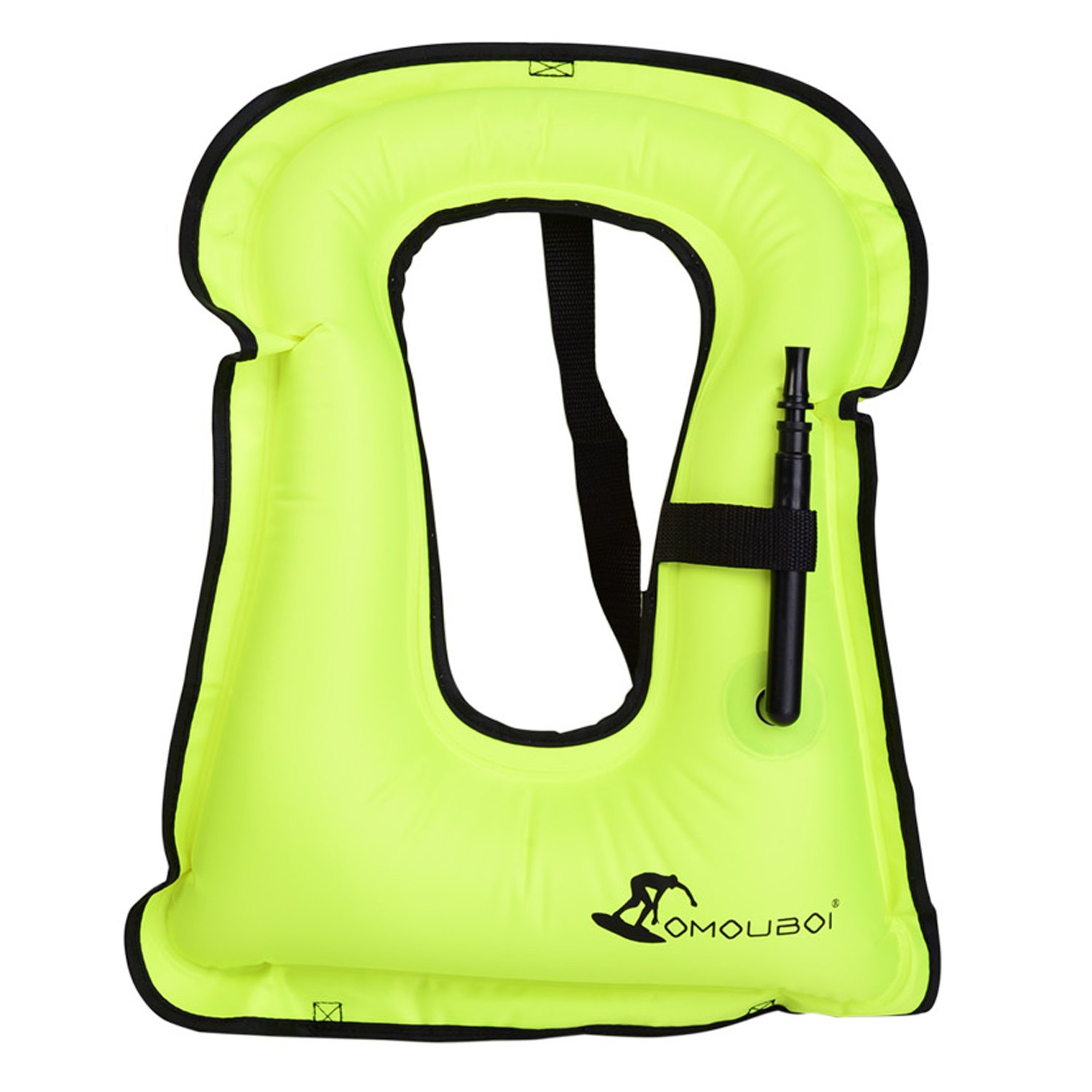 OMOUBOI Snorkel Vest Inflatable Buoyancy Vest for Adults Kayak Inflatable Vests for Snorkeling Swimming Paddling Boating Water S