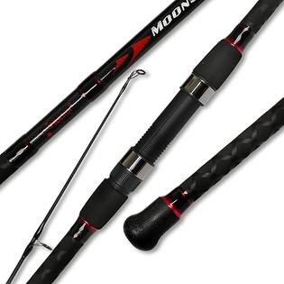 Fiblink Surf Spinning Fishing Rod 3-Piece Graphite Travel Rod Portable Spin Rod (9-Feet) Fiblink Surf Spinning Fishing Rod 3-Piece Graphite Travel Rod Portable Spin Rod (9-Feet)