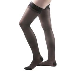 Allegro Compression Hosiery Allegro 15-20 mmHg Essential 4 Sheer Compression Hose - Comfortable, Thigh High, Closed Toe Support Stockings for Women