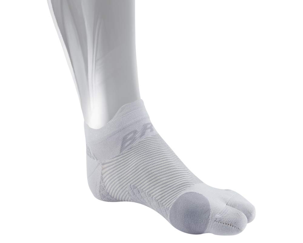 OS1st Bunion Relief Socks (One Pair) with split-toe design and bunion pad to relieve toe friction and bunion/Hallax Valgus pain 