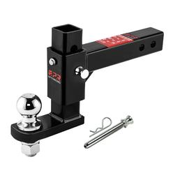 OPENROAD Adjustable Trailer Hitch Ball Mount Fits 2-Inch Receiver, 2’’ Ball 7500LBS, 6 7/8" Drop/ 5 1/2" Rise Drop Hitch, Hitch 