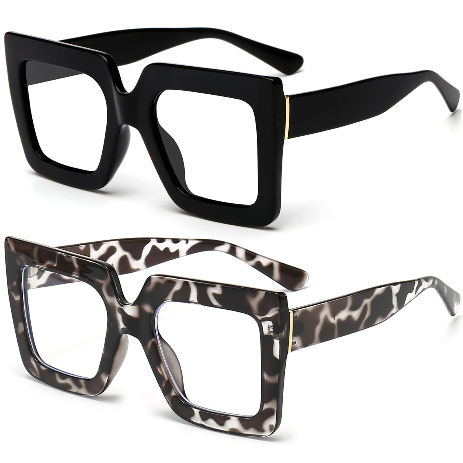 Big thick framed glasses