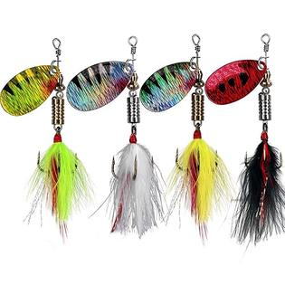 Thkfish Spinner Baits Fishing Spinners Spinnerbait Trout Lures Fishing Lures for Bass Trout Crappie B-1/ Thkfish Spinner Baits Fishing Spinners Spinnerbait Trout Lures Fishing Lures for Bass Trout Crappie B-1/