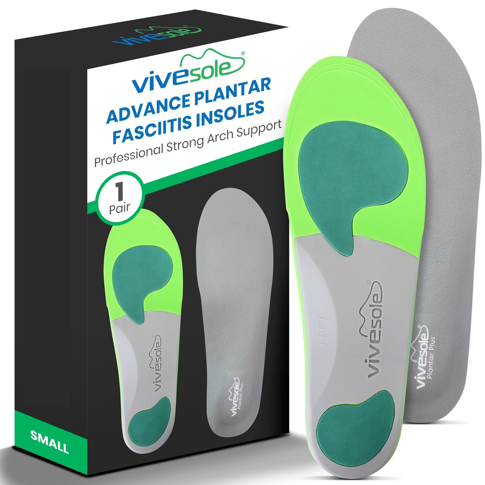VIVEsole ViveSole Orthotic Inserts for Plantar Fasciitis Arch