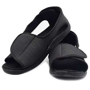 Slippers Wide Open Toe Sandals Men Diabetic Sandals Extra Wide