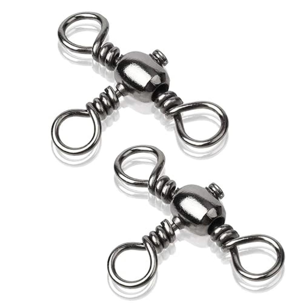 Sample Swivel Rc Rig AMYSPORTS Stainless 3way Swivel Fishing crossline swivels 3 Way rigs ...