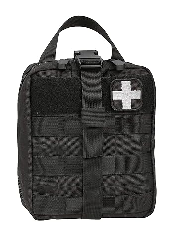Orca Tactical MOLLE Rip-Away EMT Medical First Aid IFAK Blowout Pouch (Bag Only) (Coal Black)
