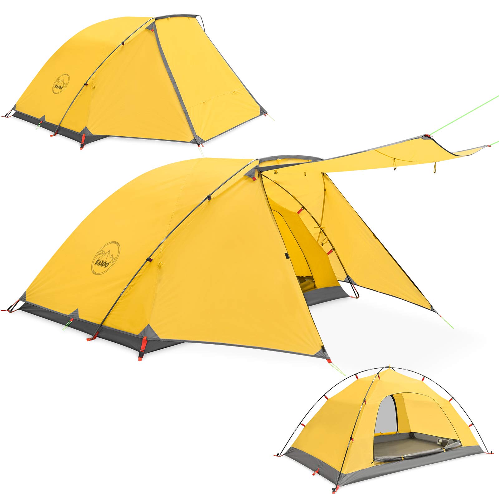 Tents For Camping 2-4person Camping Tent Outdoor Waterproof Family