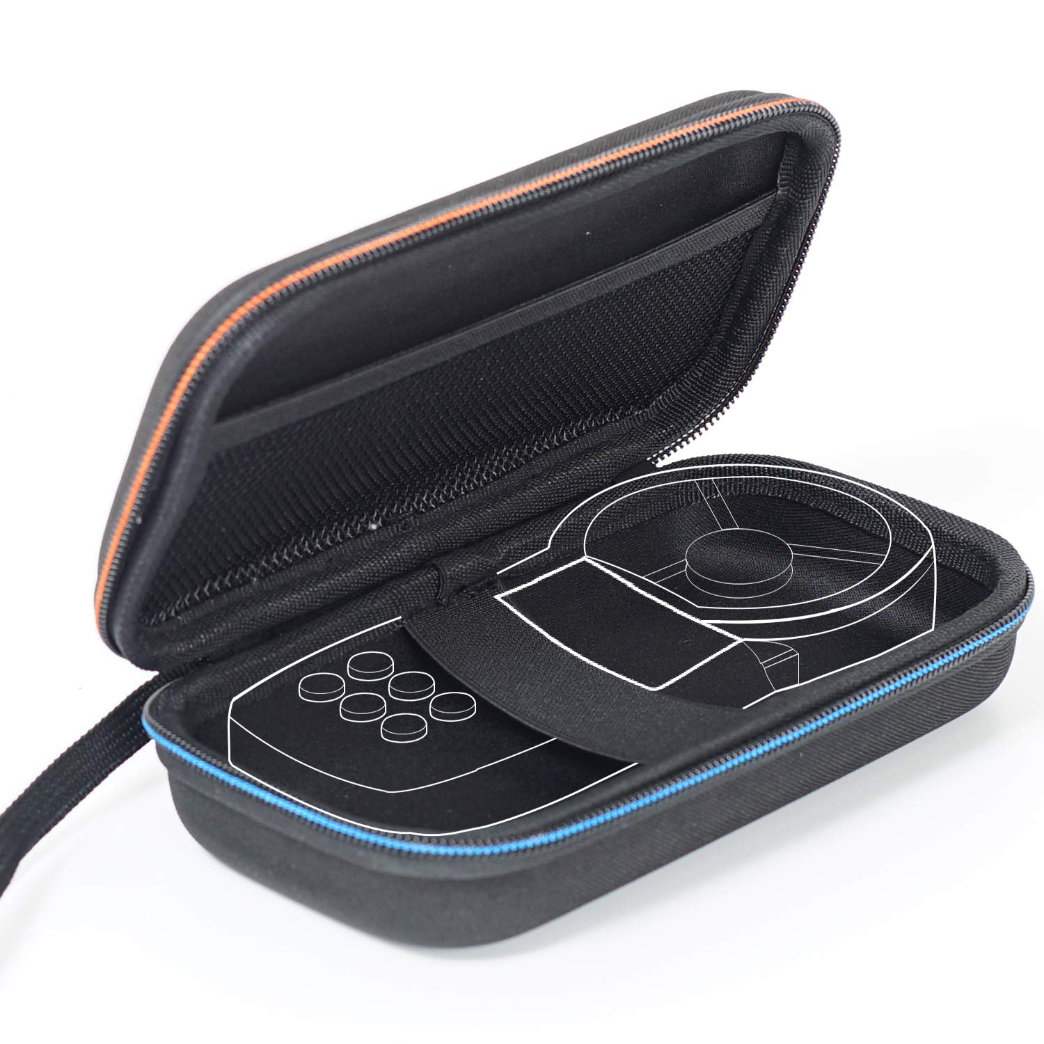 BTMETER Hard Travel case Bag Protect BT-100 Series Handheld Anemometer
