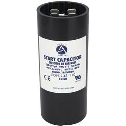 AP APPLI PARTS Appli Parts motor start capacitor 243-292 Mfd (microfarads) uF 110-125 VAc universal fit for electric motor applications 1-716 i