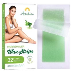 Avashine Wax Strips Hair Removal for Woman Man Hair Removal Body Wax Strips with Aloe for legs Brazilian Arms Underarm Bikini At