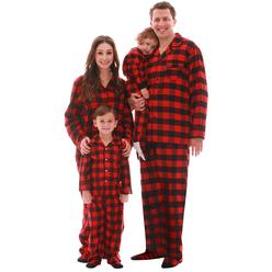followme Family Pajamas Flannel Kids Pajama Set 43648-10195-4