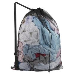 Trailmaker Mesh Laundry Backpack Bag Heavy Duty Extra Large Laundry Backpack with Strap for college Dorm, Travel, Apartment