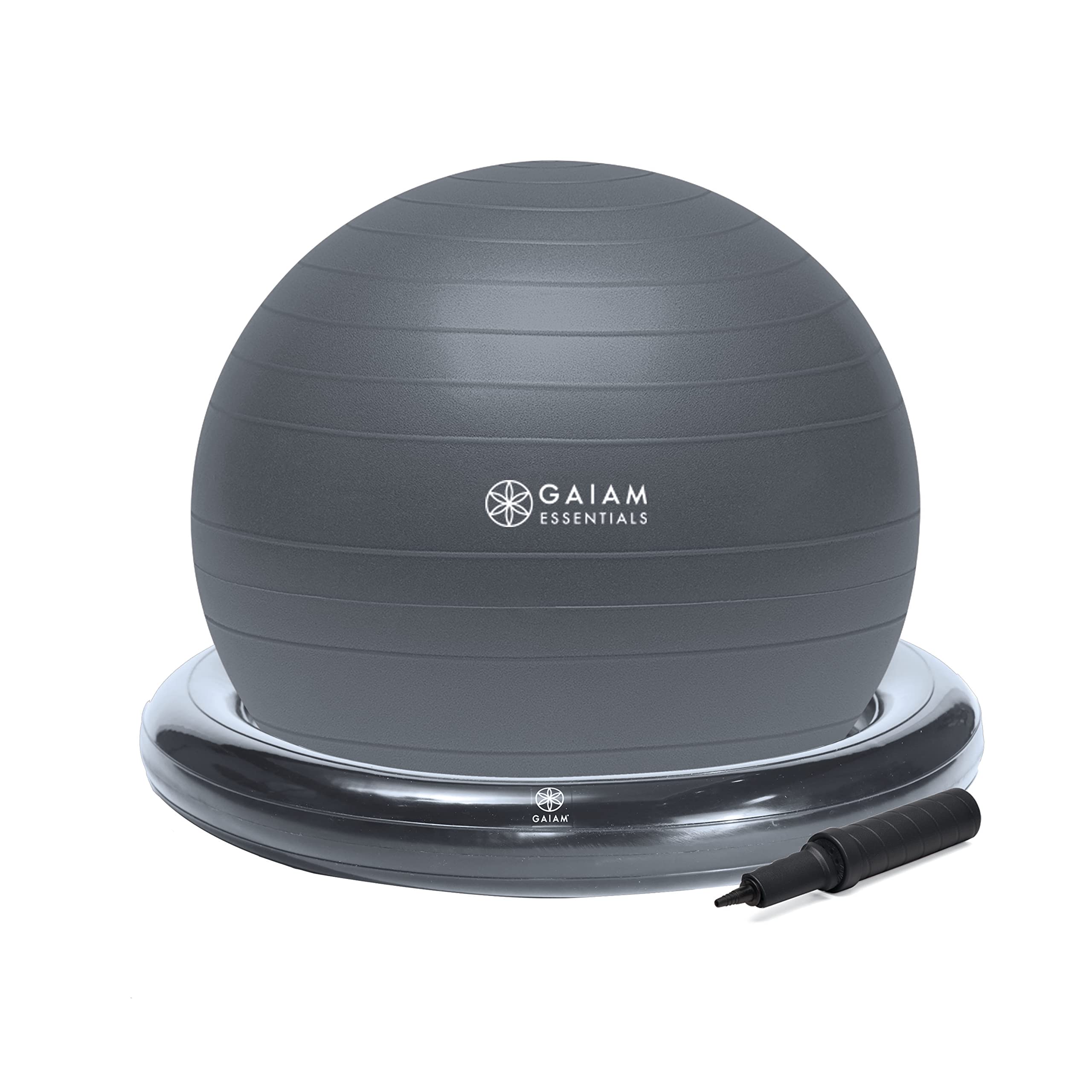 For Office Essentials Balance Ball Base Kit, 65cm Yoga