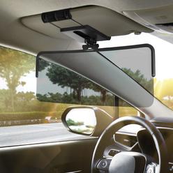 SAILEAD Sun Visor for car - Polarized, Universal car Visor Extender Sun Blocker, Sunglass Holder for car Visor, Sunglasses clip 