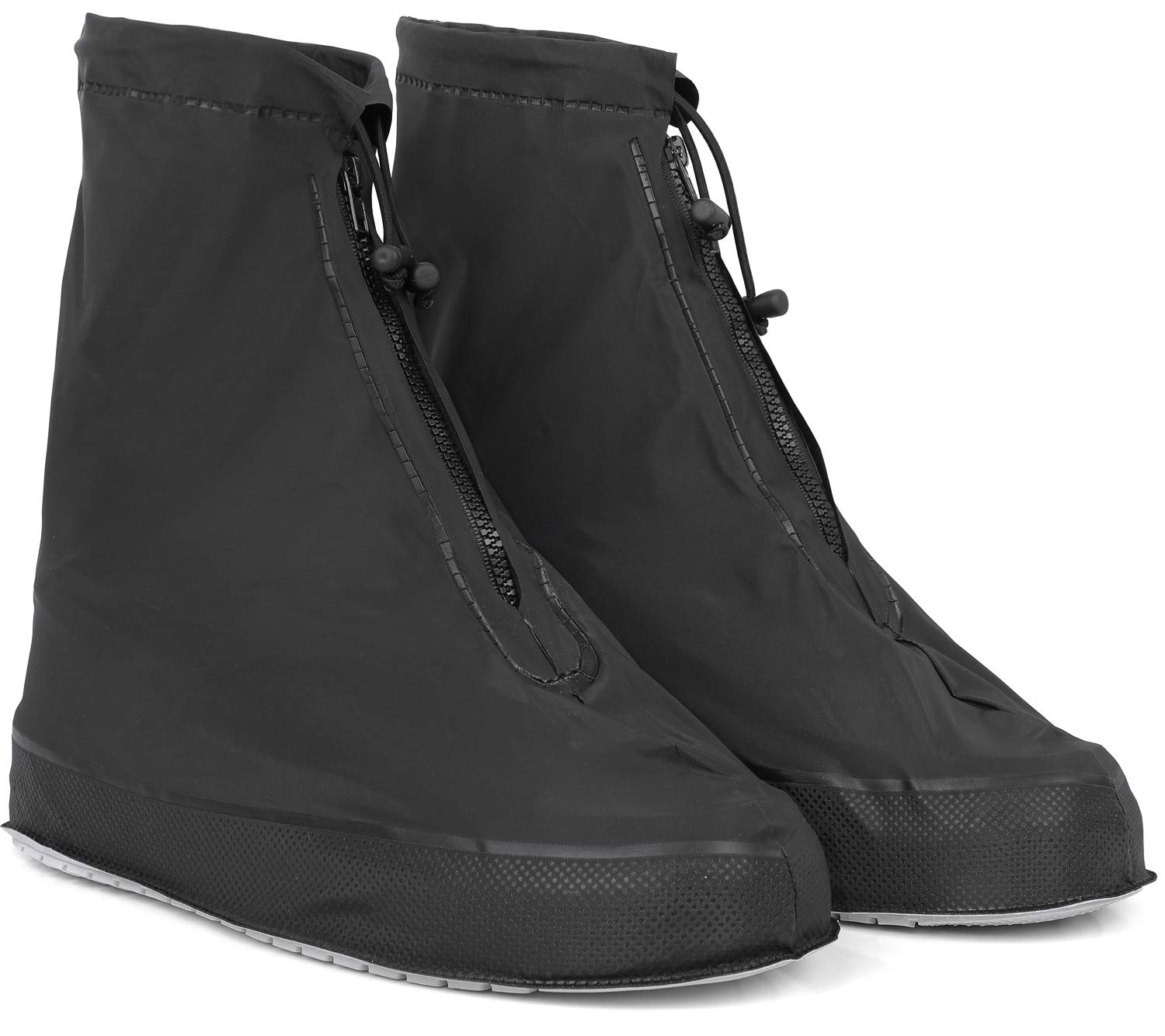 Galashield Rain Shoe covers  Waterproof Shoe covers for Men Women  Reusable galoshes Overshoes (Black, Medium)
