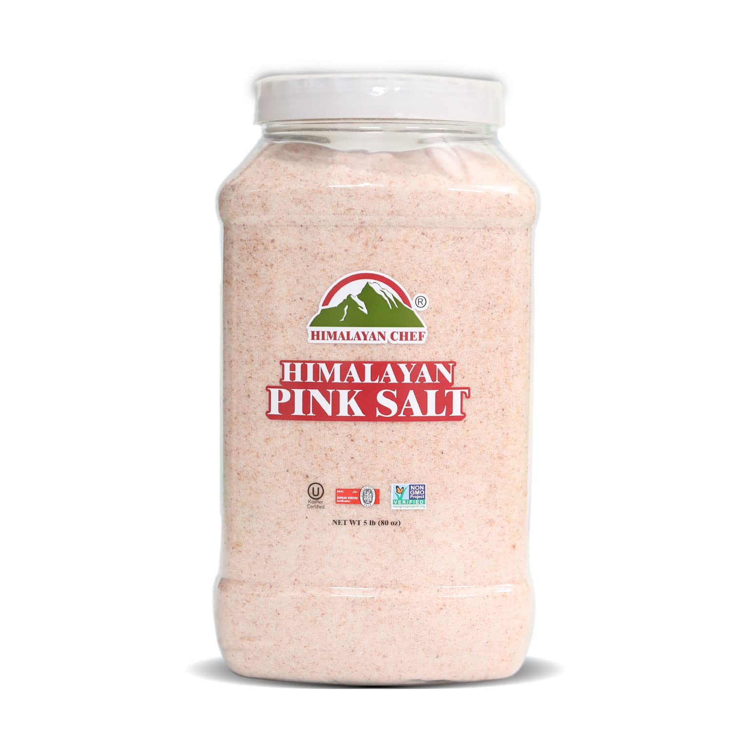 Himalayan chef Himalayan Pink Salt, Fine-5lbs
