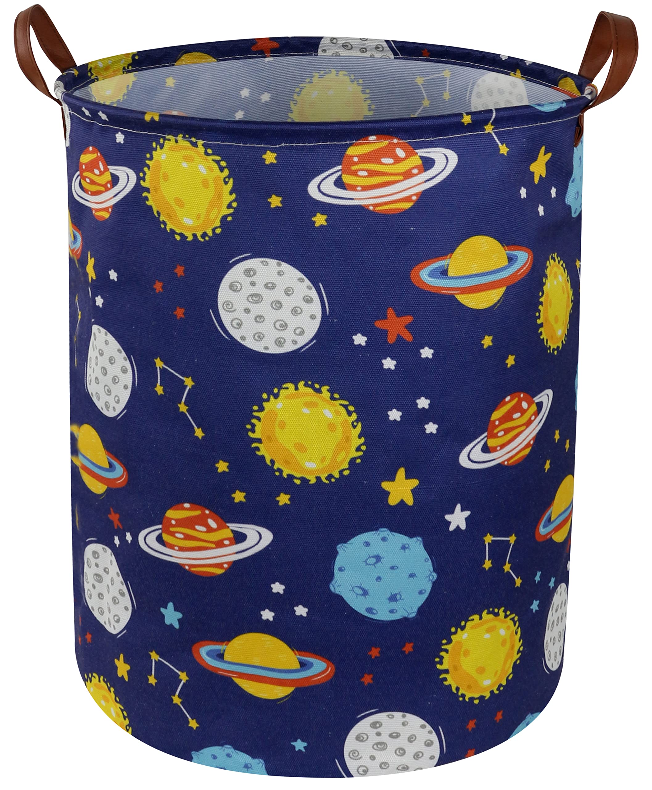Essme Kids Laundry Basket,Boys Hamper Waterproof Kids Hampers for Boy Space Room Decor, Nursery