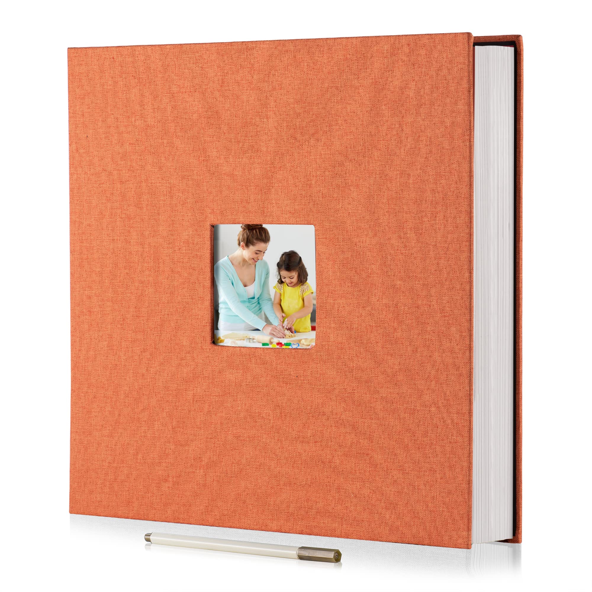 HenPisen Large Photo Album Self Adhesive for 4x6 8x10 Scrapbook Album DIY Scrapbooking