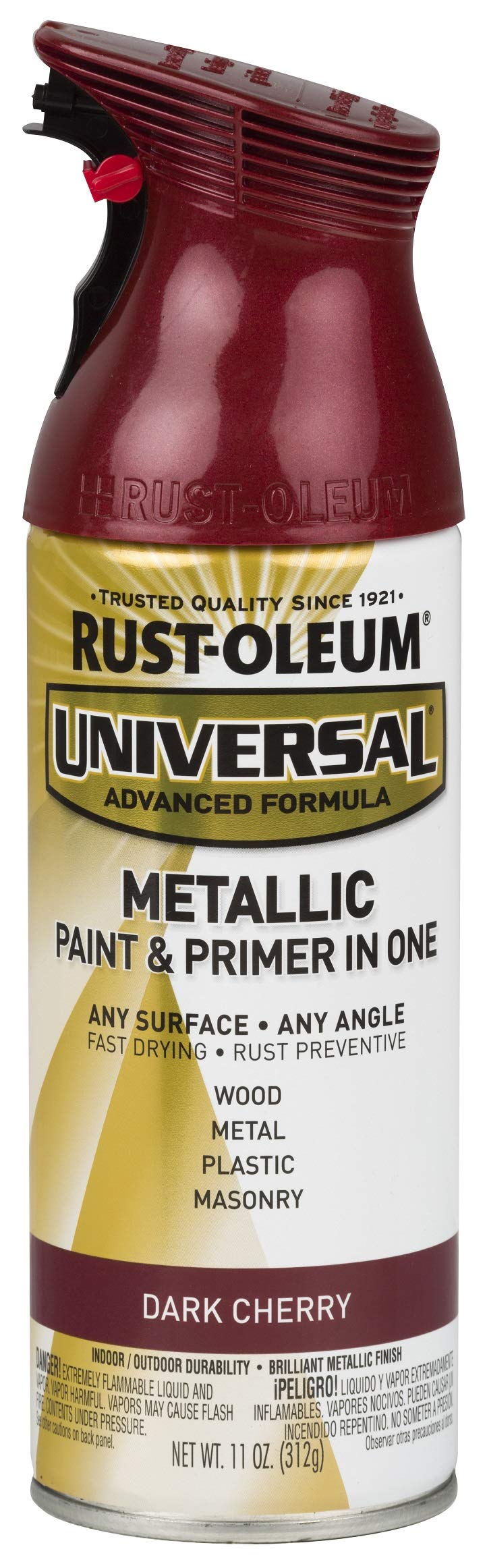 Rust-Oleum 331200 Universal All Surface Metallic Spray Paint, 11 oz ...