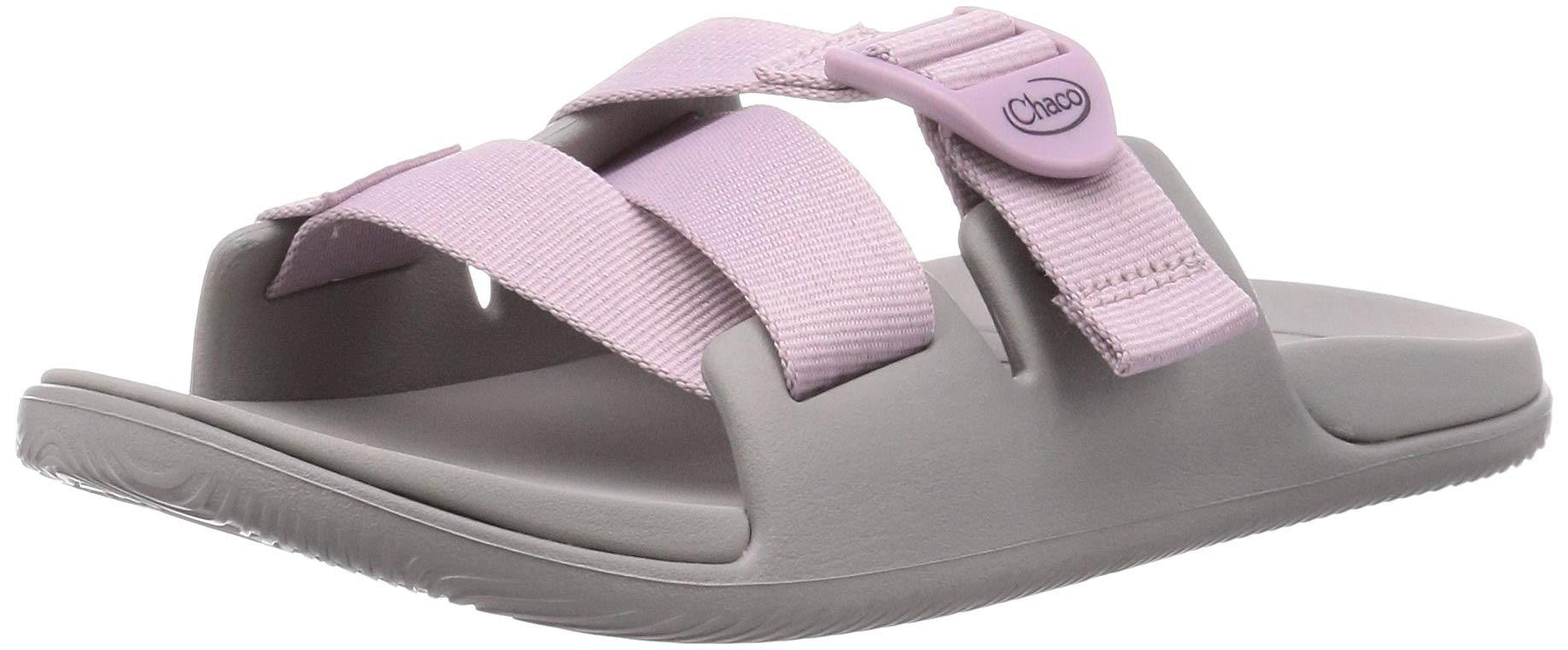 chaco Womens cHILLOS Slide Sandal, Solid Mauve, 5