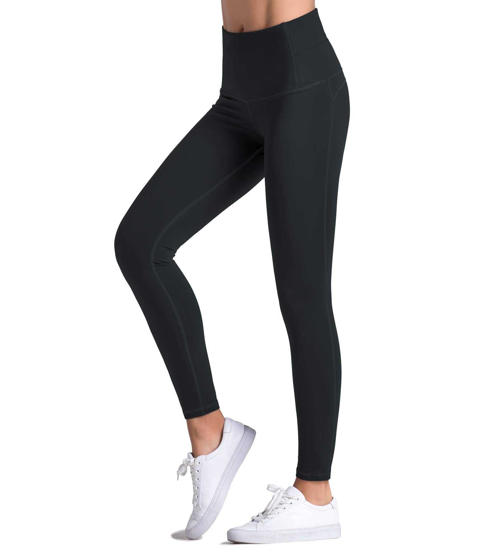 Compression Yoga Pants Power Stretch Workout Leggings With