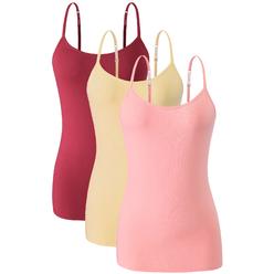 basic editions women s shelf bra tank top from