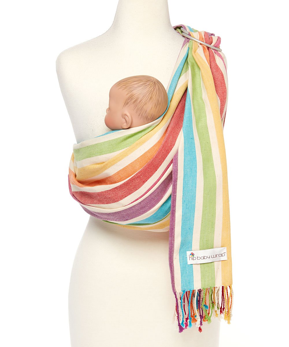 Hip Baby Wrap Ring Sling Baby carrier for Infants and Toddlers - 100 Soft cotton Baby Wraps carrier for Babies 8-35 lbs - Perfec