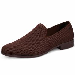 UUBARIS Mens Loafers Dress Shoes Slip On Driving Shoes Loafer Brown Size 75