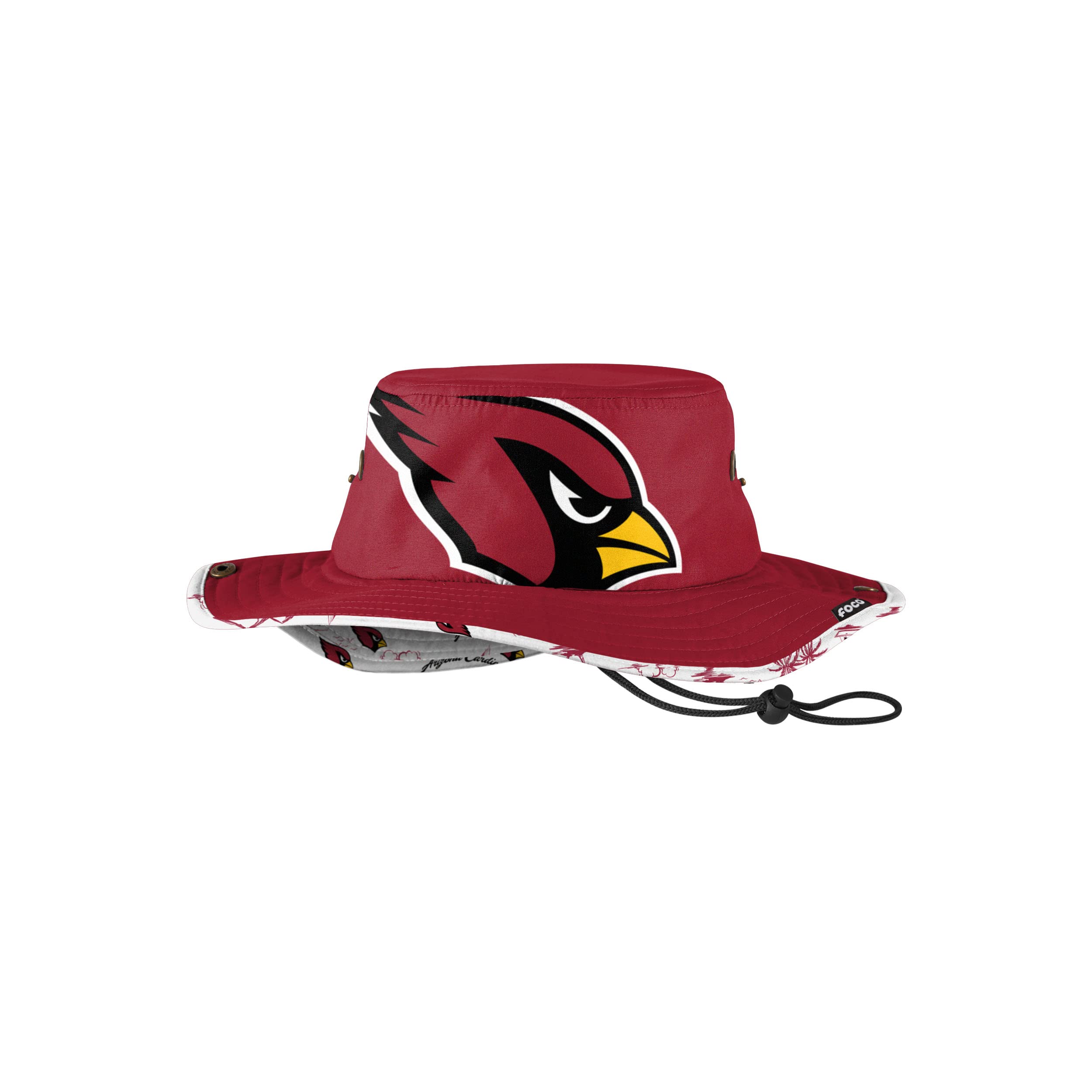FOcO Arizona cardinals NFL cropped Big Logo Hybrid Boonie Hat