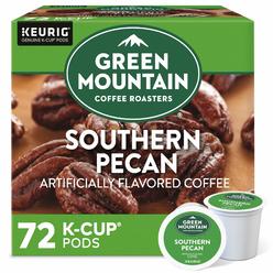 green Mountain coffee Roasters Southern Pecan, Single-Serve Keurig K-cup Pods, Flavored Light Roast coffee, 72 count