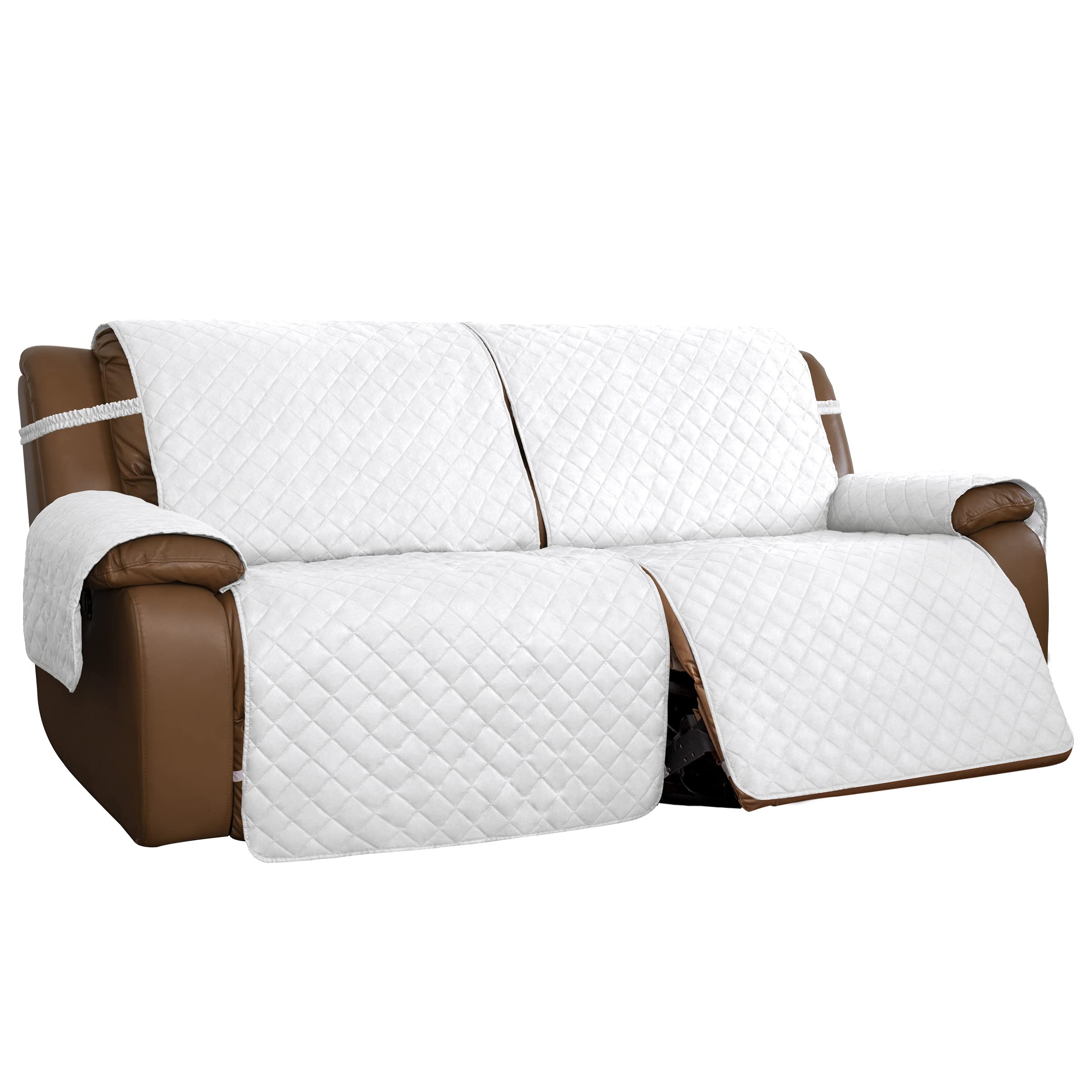 EasyGoing Oversized Loveseat Recliner Cover, Reversible Couch Cover