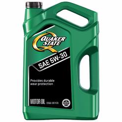 Quaker State Motor Oil, Synthetic Blend 5W-30 (5-Quart, case of 3)