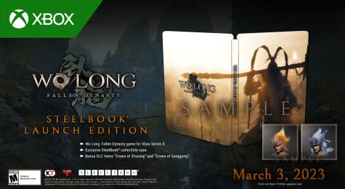 KT Wo Long: Fallen Dynasty: Steelbook Launch Edition - Xbox Series X