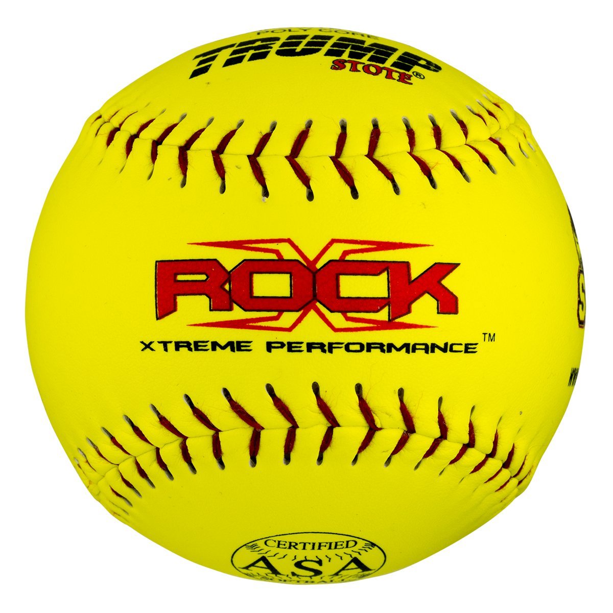 Trump Stote 1 Dozen Trump X-Rock ASA 12 Softballs - 44cor375 compression (X-Rock-ASA-Y-2)