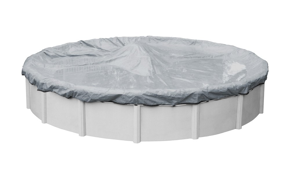 Robelle 3024-4 Ultra Winter Pool cover for Round Above ground Swimming Pools, 24-ft Round Pool
