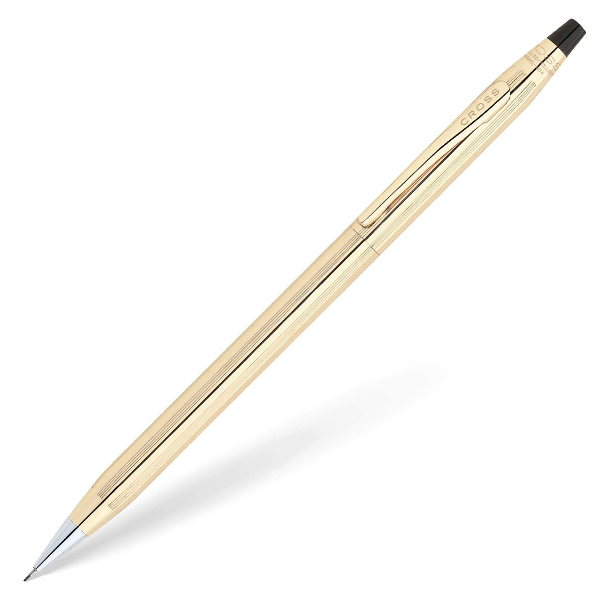 cross classic century Refillable Pencil, 07mm, Includes Luxury gift Box - 10 carat gold-Filled