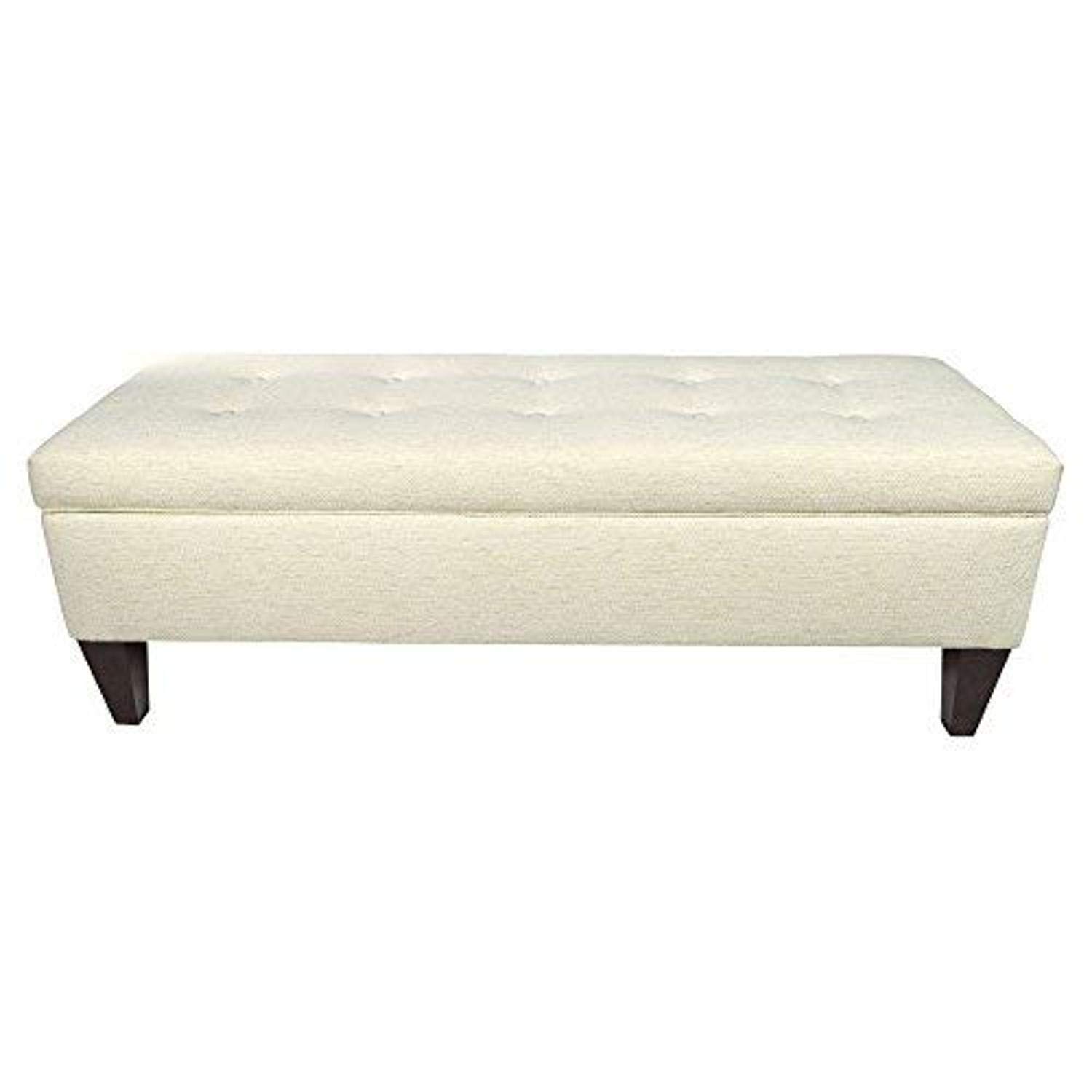 MJL Furniture Designs Brooke collection Belfast Series contemporary Rectangle Storage Ottoman