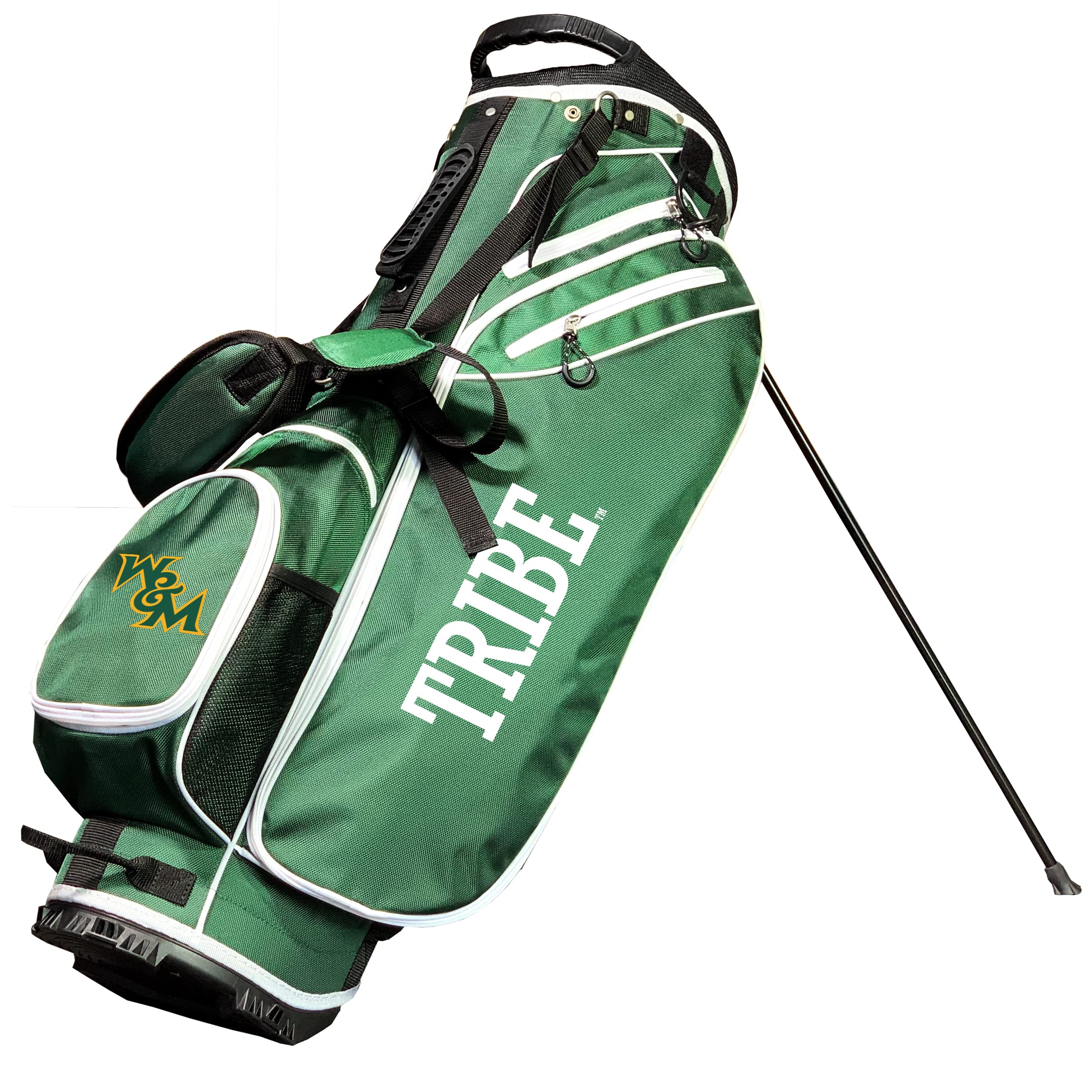 Team golf NcAA Birdie Stand golf Bag, Lightweight, 14-Way club Divider, Spring Action Stand, Velcro glove and Umbrella Holder & 